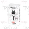 Anillo en forma de diablito negro con vibracion